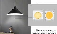 Сверхяркий светодиод 12W белый теплый цвет (2800-3500K, 1200 lm, 220-240В AC) 19*19мм