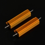 Резистор выводной, 2 Ом 100W 100Вт, алюминиевый корпус