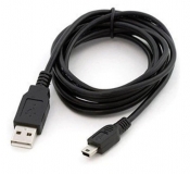 Кабель подключения arduino, фотоаппарата  и т.д., miniUSB 2.0 B (