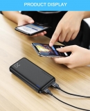 Внешний аккумулятор - зарядное устройство FLOVEME Power Bank 20000мАч High speed dual USB 5В 2.1А
