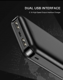 Внешний аккумулятор - зарядное устройство FLOVEME Power Bank 20000мАч High speed dual USB 5В 2.1А