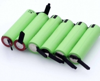 Аккумулятор NCR18650B 3400mAh 3.7В 10.96Wh максимальный ток 5А с приваренными контактами