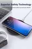 Беспроводное зарядное устройство TOPK Wireless Charger B01W  5W/7.5W/10W 5В-2А  9В-1.5А QC3.0