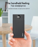 Внешний аккумулятор - зарядное устройство ROCK Power Bank 10000мАч dual USB 5В 2.1А
