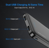 Внешний аккумулятор - зарядное устройство AE-P200 Power Bank 10000мАч dual USB 5В 2.1А