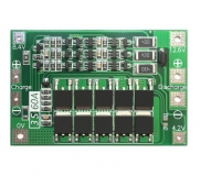 Контроллер заряда разряда PCM BMS 3S max 60A 12.6В для 3 Li-Ion аккумуляторов с балансиром, rev2.3