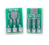 Переходник двусторонний SOT89  SOT223  SIP3  SOPT22  DIP  7.62*12.06 мм