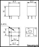 SRA-05VDC-CL Реле 5В 20А 5pin