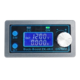 Импульсный регулируемый блок питания на основе DC Buck Boost конвертера ZK-4KX,  Vin 5-30V, Vout 0,5-30V, Iout 0-3А (max 4А)