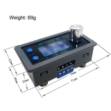 Импульсный регулируемый блок питания на основе DC Buck Boost конвертера ZK-4KX,  Vin 5-30V, Vout 0,5-30V, Iout 0-3А (max 4А)