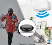 Универсальный инфракрасный пульт дистанционного управления Tuya Wi-Fi для ТВ, кондиционером, TV Box, вентилятором, медиаплеером и т.д., чёрный, SRW-001 (полный аналог умный пульт Яндексa, работает с Алисой напрямую)