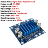 Миниатюрный стерео усилитель TPA3110 2х30W 8-26В класс D
