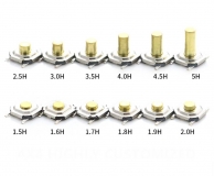 Кнопка тактовая SMD 5.2 * 5.2 * 2 мм