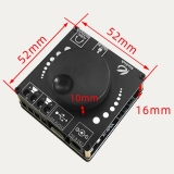 Компактный стереоусилитель XY-AP502L HiFi 2*50Вт с Bluetooth 5,0 на TPA3116, класс D, 5-24В