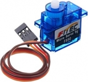 Аналоговый сервомотор MTR-SERVO-FS90, 180°, 1.5 кг.см, 6В