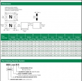 Предохранитель самовосстанавливающийся PPTC SMD 0805 500мА 0.5А 6В 0805L050