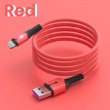 Кабель USB Lightning 8pin - USB 2м, максимальный ток 2.4А, защите от изломов, для Apple iPhone Ipad, желтый