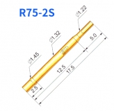 Гнездо (гильза) для пружинного контакт-зонда R75-2S, (17.5мм, диаметр 1.32мм)