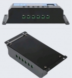 Солнечный контроллер заряда аккумуляторной батареи PWM-30A с ШИМ и USB-выходом (12В / 24В 30А)