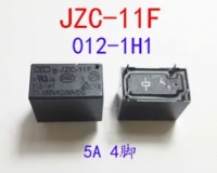 Реле JZC-11F 012-1H1 12VDC 12В DC 4 контакта 250VAC / 30VDC 5А