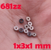 Подшипник шариковый 681ZZ (1*3*1 мм)