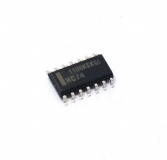 74HC14D  SN74HC14DR  SN74HC14, 6 инвертирующих ТШ, SMD SOP14