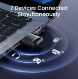 USB Bluetooth 5.4 адаптер Ugreen CM748 V5.4 Dongle Adapter чип ATS2851, профили: A2DP/HSP/AVRCP/HID/PAN/GAP/OPP