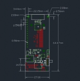 Модуль LILYGO LoRa V2.1_1.6.1 ESP32-S3 868 МГц беспроводной модуль WIFI + Bluetooth, OLED экран 0.96