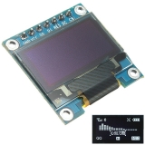 0,96-дюймовый белый ЖК дисплей 128 * 64 OLED-дисплей на SSD1306, модуль для Arduino, интерфейс SPI / I2C