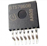 BTS7960B драйвер шагового двигателей постоянного тока с защитными диодами, 43А, TO-263-7