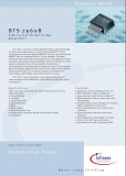 BTS7960B драйвер шагового двигателей постоянного тока с защитными диодами, 43А, TO-263-7