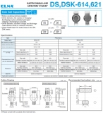 Конденсатор DSK-3R3H224-HL 0.22Ф 3.3В (ионистор 220000 мкФ) 6,8мм*2,1мм ELNA серия DSK, 0.22F3.3V 3.3V0.22F