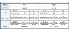 Конденсатор DSK-3R3H224-HL 0.22Ф 3.3В (ионистор 220000 мкФ) 6,8мм*2,1мм ELNA серия DSK, 0.22F3.3V 3.3V0.22F