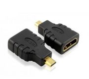 Переходник HDMI (мама) - microHDMI (папа)