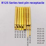 Гнездо (гильза) для пружинного контакт-зонда R125-3S, (30.0мм, диаметр хвостовика 2.36мм, глубина 24.7мм, бортик 5мм)