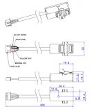Датчик уровня жидкости XKC-Y26A-V для трубок 5-10мм