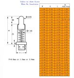 Пружинный контакт Pogo Pin Connector GA20-03513-0920 1A (длина 3,5мм, диаметр контакта 0.9мм)