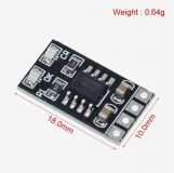 Зарядное устройство для LiFePo4 аккумуляторов 3.2В/3.6В 1А на CN3058E, напряжение полной зарядки 3.6В, вход 3.8 - 6.0В