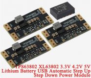 XL63802 компактный повышающе-понижающий (buck-boost) DC-DC преобразователь на базе TPS63802, вход 1.3-5.5В, выход 5В 1А