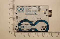 Arduino UNO r3,  программируемый контроллер на базе ATmega328 (Atmega16U2)