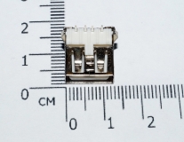 Разъем USB на плату (мама) контакты 90 градусов