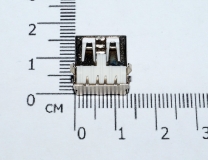 Разъем USB на плату (мама) контакты 90 градусов